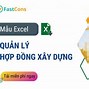 Cách Làm Hợp Đồng Bằng Excel