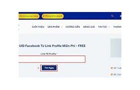 Tìm Uid Facebook Từ Link Profile Miễn Phí